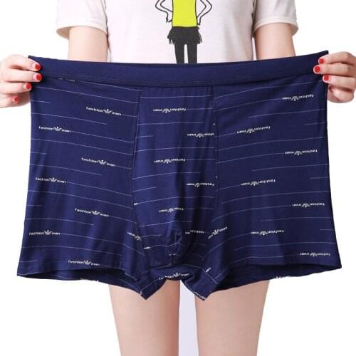 3xl-7xl Spring and Summer Mens Boxer Underwear Loose and Breathable Large Bottoms Quadrangle Pants Underclothes