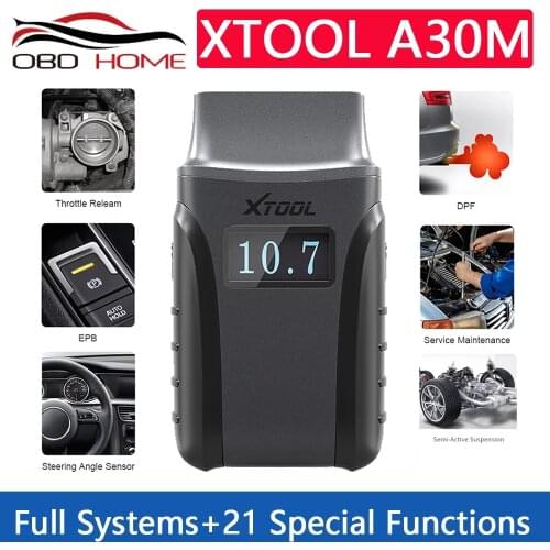 XTOOL Anyscan A30 A30D A30M With P80 All system car detector code reader scanner Oil reset OBD2 diagnostic tool free update