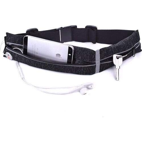Women Outdoor Waist Belt Bag Portable Ultralight Teenager Waist Fanny Packs Phone Holder Coins Pouch for Running Cycling