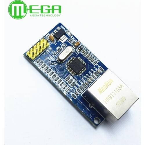 1pcs For Arduino W5500 Ethernet Network Modules For Arduino TCP/IP 51/STM32 SPI Interface 3.3V 5V I/O MCU