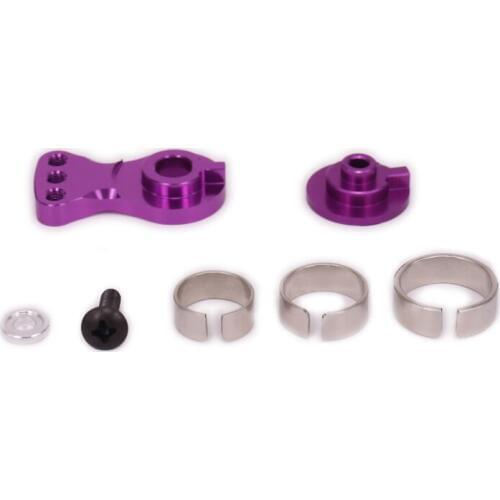 1PC RCAWD Aluminum Buffer Servo Arm 23T 29.4mm Long For Rc Hobby Model Car Crawler Upgrade Parts N10226 6061 Protecting Servo