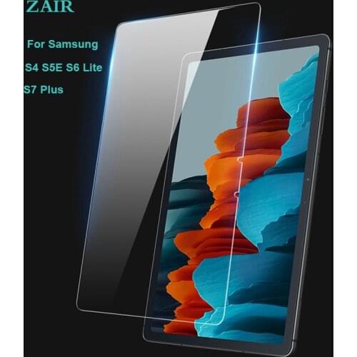2.5D Full Cover 9H Screen Protector For Samsung Galaxy Tab S7 Plus S6lite S5E S4 Tablet Tempered Glass HD Safety Protective Film