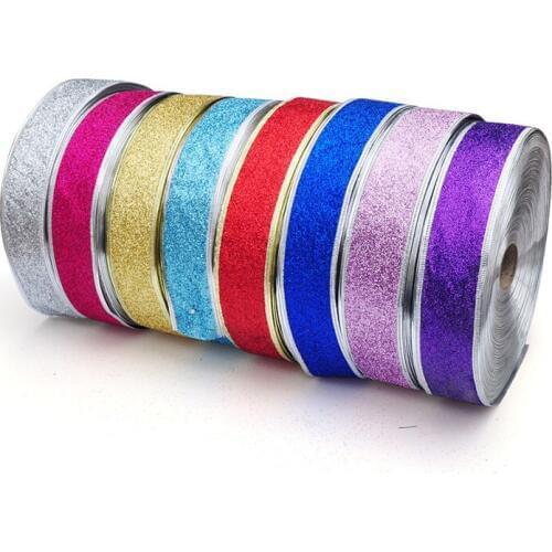 200*5CM Christmas Decoration Beautiful Lace Ribbon New Year Wedding Party Handmade DIY Christmas Gift Decoration MR0130