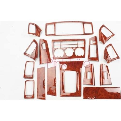 Accessories For Toyota Corolla EX Altis 2007 2008 2009 2010 2011 Wooden Color Interior Cover Trim Decoration Car Styling