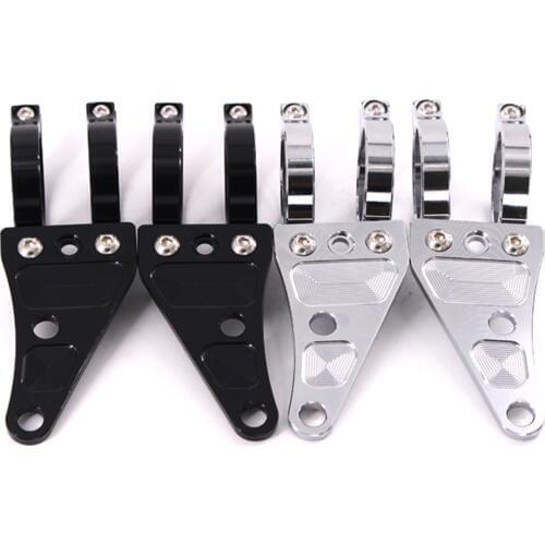 For 41mm Fork Motorcycle Headlight Mount Bracket Head Lamp Holder Aluminum Motorbike Accessories