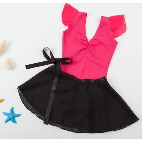 Girls Ballet Dress For Children Dance Costume Kids Ballet Tutu Dresses Gymnastics Leotard Dancewear clothing skirt cotton child