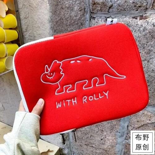 Tablet Case Laptop Storage Bag South Korea Ins Girl For ipad 11/13/15 inch Liner Bag Pouch Cute Pro13 iPad Air 4 10.5 10.2" Baf