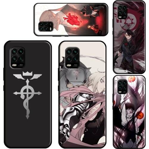 Anime Fullmetal Alchemist Case For POCO X3 Pro M3 F2 F3 Back Cover For Xiaomi Mi 11 Ultra Note 10 Lite Mi 9T 10T Pro