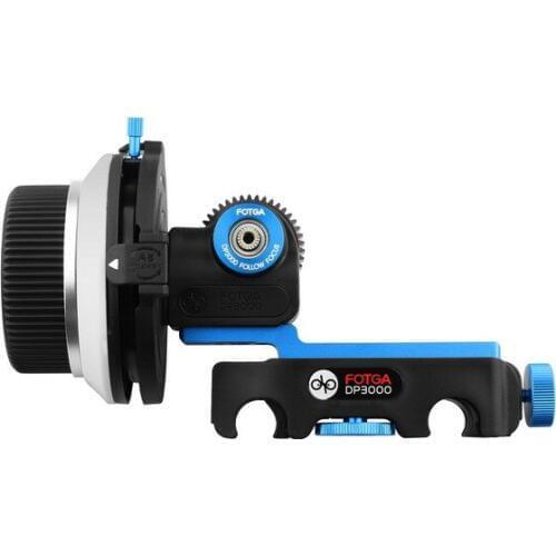 Fotga DP3000 QR follow focus A/B hard stop support DSLR 5D II III 7D D90 gear optional