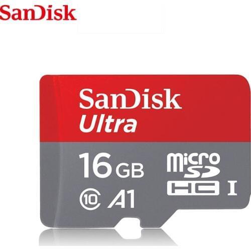 SanDisk Memory Card Micro SD 16 gb cartao de memoria Microsd Class10 Ultra A1 MicroSDHC UHS-I Cards 98MB/S TF Carte sd 16gb