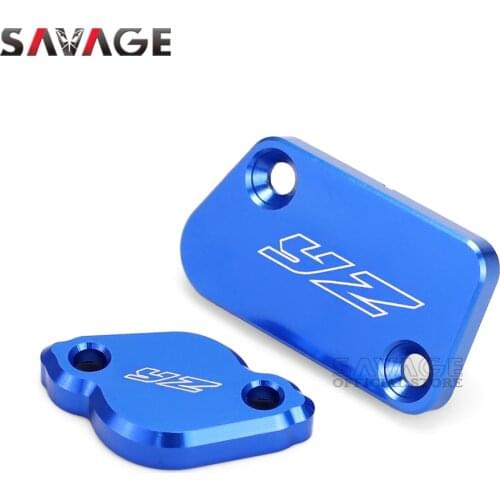 Front Rear Brake Reservoir Covers For YAMAHA YZ125/X YZ250/X/F/FX YZ450F YZ450FX YZ426F YZ250F Motorcycle Oil Fluid Cylinder Cap