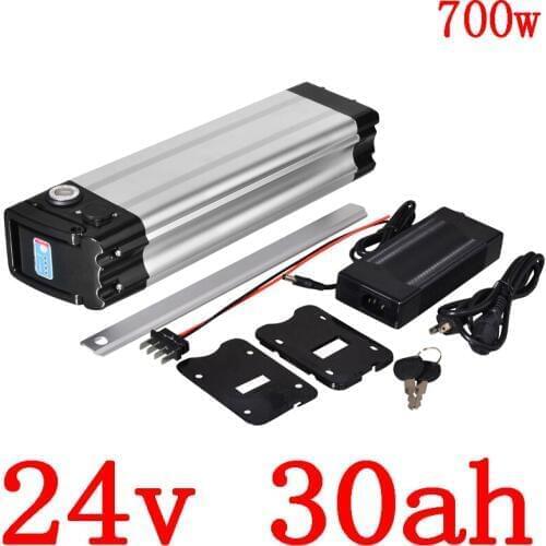24V battery 24V 350W 500W 700WLithium battery 24V 10AH 12AH 13AH 15AH 18AH 20AH 21AH 25AH 27AH 30AH 35AH electric bike battery