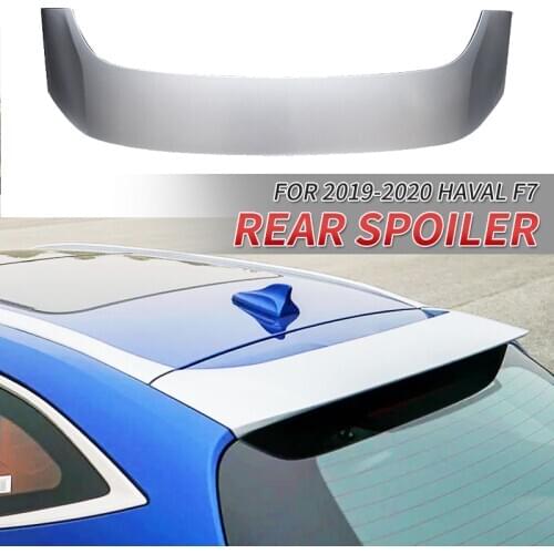 For haval f7 Spoiler Rear Trunk Lip spoiler vases ABS on car Tail wing Stickers Car-Styling Auto exterior Accessories 2019 2020