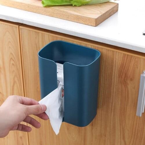 Wall Mounted Tissue Holder Waterproof Paper Towel Storage Rack Suitable for Bathroom Washroom Kitchen Blue/Gray/White