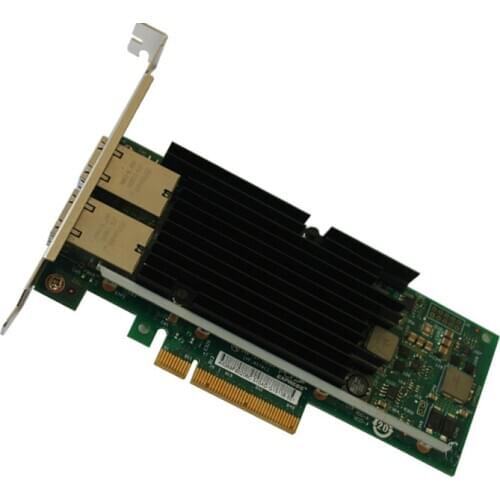 New original X540-T2 chipsets 10G dual RJ45 ports Ethernet Converged Network Adapter