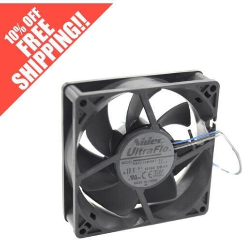 New NIDEC UltraFlo 9cm Projector cooling fan U92T12MGB7-52 12V 0.18A