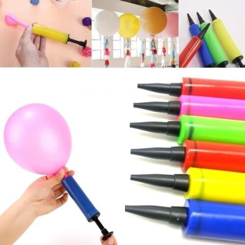 Portable Balloon Air Pump Wedding Balloon Inflate Tools Wedding Birthday Party Decorations Kids Adult Ballons Accessories