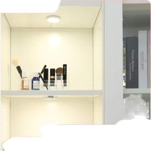 Sensor light led cabinet wardrobe door bottom light that is bright lights display cabinets closet shelf bookcase small spotlight