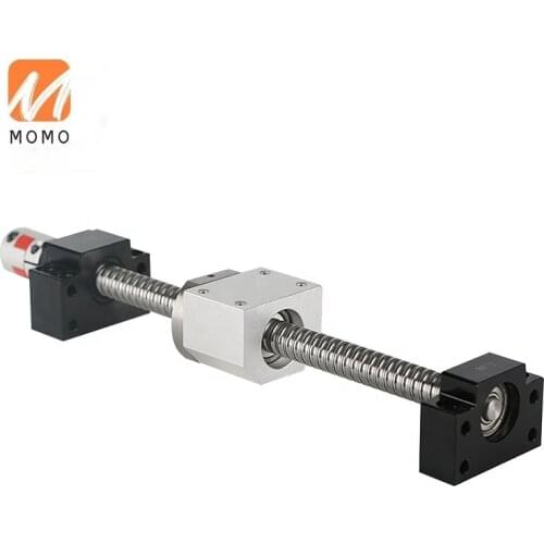 Ball screw with nut SFU 1202 1204 1205 1210 1602 1605 2005 2505 2510 3205 3210 4005 4010 4020 ballscrew manufacturing for CNC