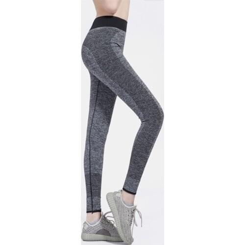 Women Sexy Quick Dry Fitness Sports High Elastic Fitness Leggings for Women Yoga Pants