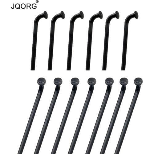 Pillar PSR14 Bicycle Spokes OXIDE Black Color Diameter 2.0mm Mountain Bike Spokes Head Thicker 2.2mm J-BEND Road Bicycle Spokes