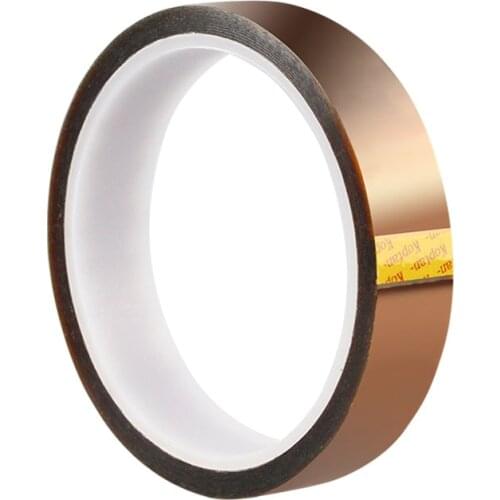 1Pcs 10mm x 33m High Temperature Resistant tape Heat dedicated Tape Heat Tape for 3D Printer Rapid Printer Maker / Reprap Tape