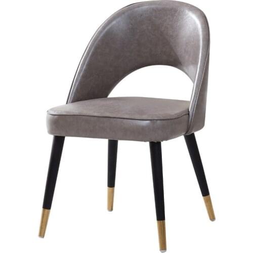 Fabric chair simple modern dining chair net red chair home restaurant creative chair backrest lounge chair