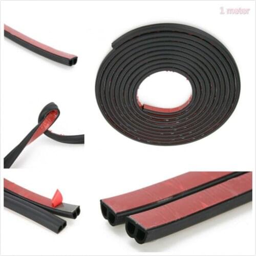 Car Door Seal Strip Auto Stickers Rubber Type Noise Insulation Anti-Dust Soundproofing Sealing Strips Interior Accessories