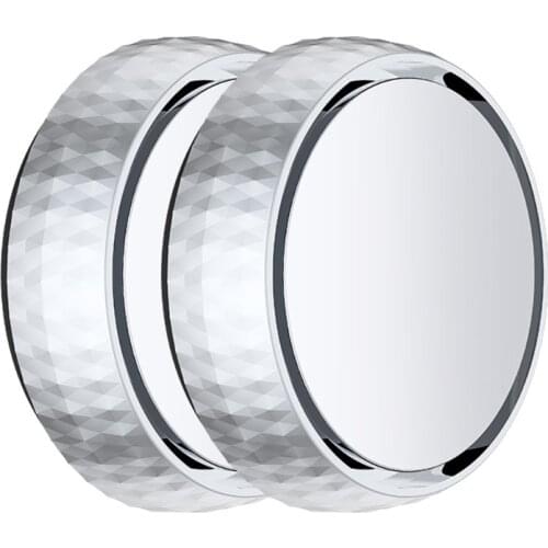 1Pair Blind Spot Mirror with Shockproof Housing 360° Rotatable Parking Mirror K0AF