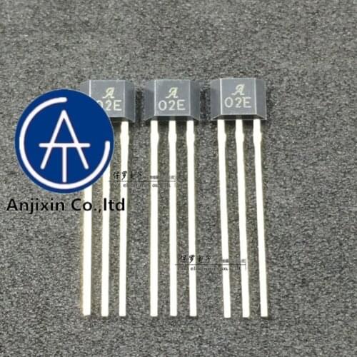 10pcs 100% orginal new real stock A02E Unipolar Magnetic Hall Switch Element A1102EUA-T 02E Hall Sensor TO-92S