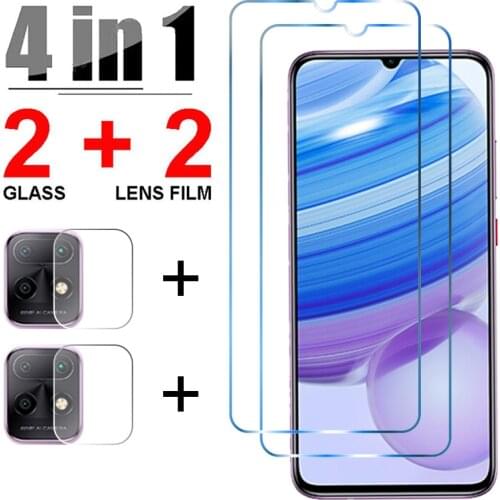 4in1 Anti-broken Screen Protector On Huawei Honor 10X 9X Lite 9X Premium Global Tempered Glass On Honor 8X 9C 8C 8S 9S 9A 8A Pro