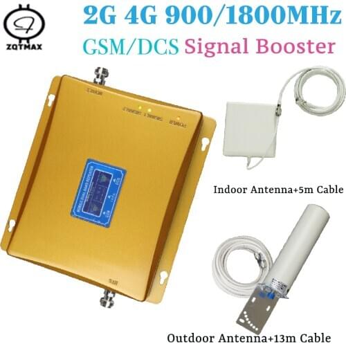 ZQTMAX Antenna accessories + 2g 4g repeater gsm mobile Signal Booster LTE 4g Cellular data amplifier for home office