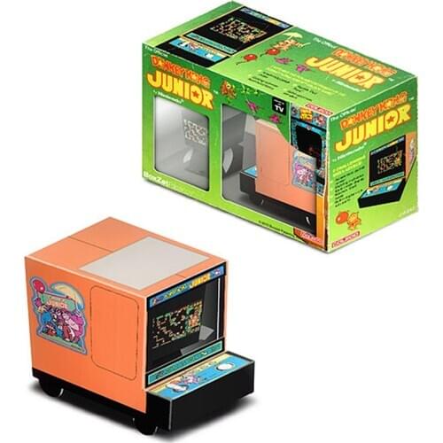 Donkey Kong Car Van Box Cubee Ornaments Folding Cuting Mini 3D Paper Model Papercraft DIY Kids Adult Handmade Craft Toys ER-010