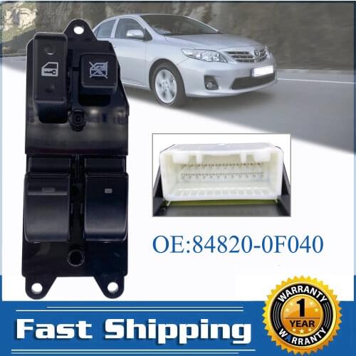 Electric Power Master Window Control Switch Regulator Button Console For Toyota Corolla Verso 2002-2007 84820-02111 Auto Parts