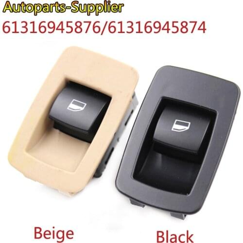 61316945876 61316945874 Beige or Black Passenger Side Front WIndow Lifter Button Switch For BMW E90 E91 323i 325i 328i