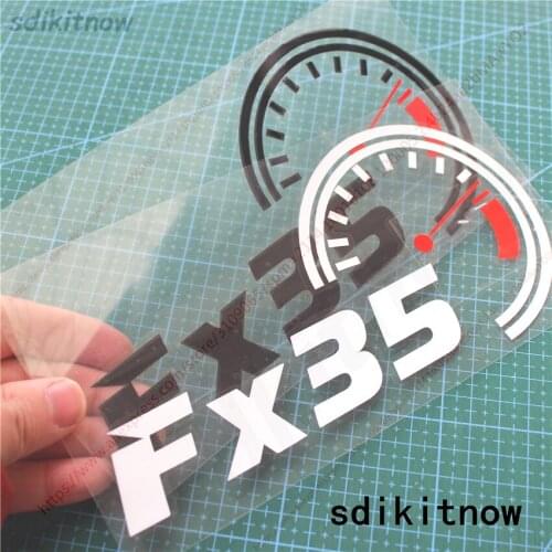 2021 NEW Car Dash board Decal Speed Sticker Styling light Decoration For infiniti fx35 fx37 fx45 fx50 accessories custom