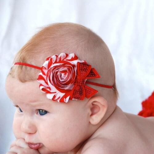 Glitter bow baby headband sequin bow sun flower headband hair accessories