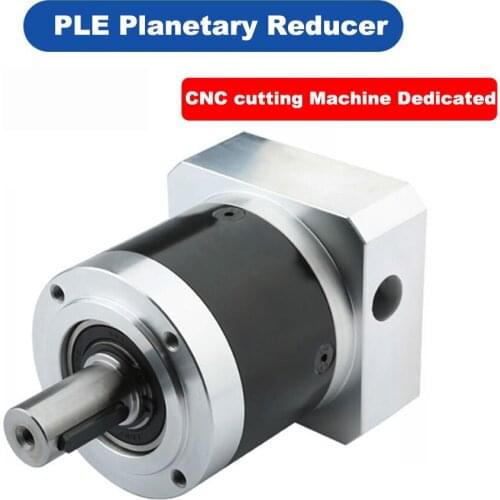 Precision PLE80 ratio 40:1 two stage high torque planetary speed reducer gearbox for 750W servo motor