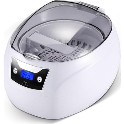 750ML 220v Ultrasonic Cleaner SUS304 Stainless Steel Jewelry glasses Ultrasonic Cleaning Machine
