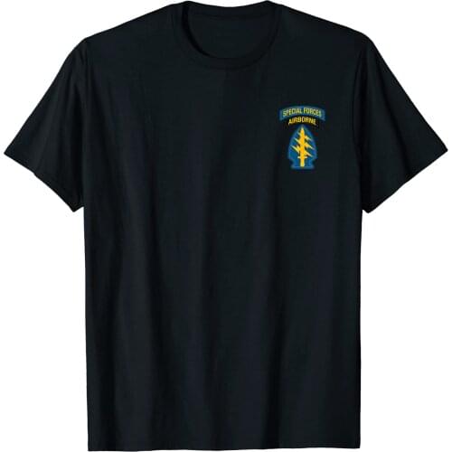 Green Berets Special Forces Group Airborne T-Shirt. Summer Cotton Short Sleeve O-Neck Mens T Shirt New S-3XL