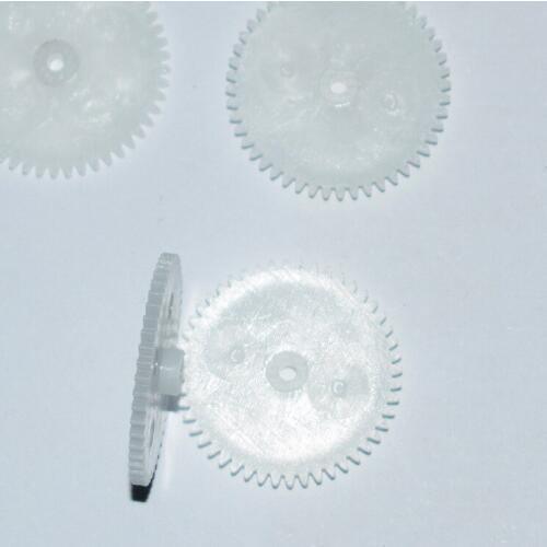 Yuanmbm 10/100pcs 48teeth tight fit 2mm shaft plastic gear/rc car toys accessories/technology model parts 482A