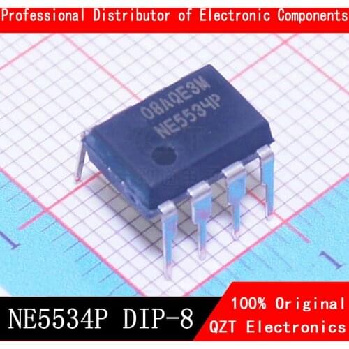 10PCS NE5534P DIP8 NE5534 DIP 5534P new and original IC