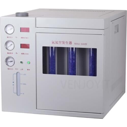 3 in 1 Integrated High Purity Hydrogen gas Generator Nitrogen Gas Generator H2&N2:0-500ml Air 5L NHAA500 450W 220V