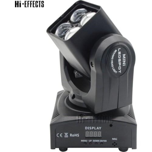 4x10w LED Strong Beam Light four eyes led moving head light DMX master/slave sound control stage concert music events lighting