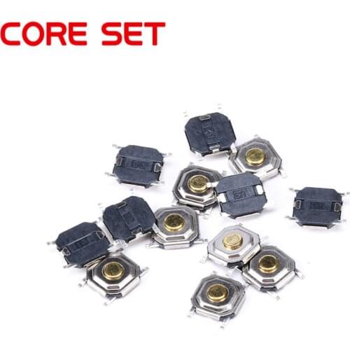 50 pcs/Lot 4X4X1.5MM Tactile Tact Push Button Micro Switch Momentary 4*4*1.5MM SMD Button Switch