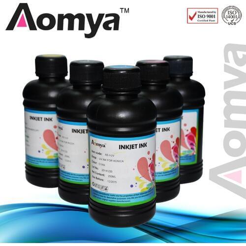 6Cx250ml UV Printing Ink for Epson L800 R1800 R330 UV LED INK for Epson DX5 DX6 DX7 Printer Head UV Ink Print On Hard Material