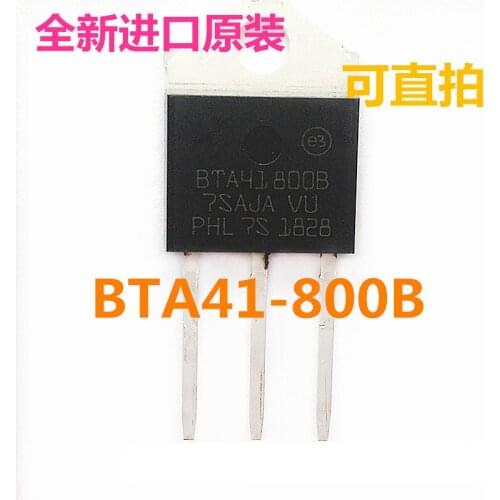 Free shipping 50PCS BTA41-800B BTA41-800 BTA41800B BTA41800 BTA41 TO-247 40A 800V TRIACS