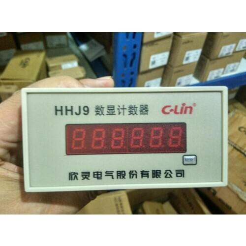 C-lin genuine six-digit total counter relay HHJ9 was a group of normally open normally closed contact