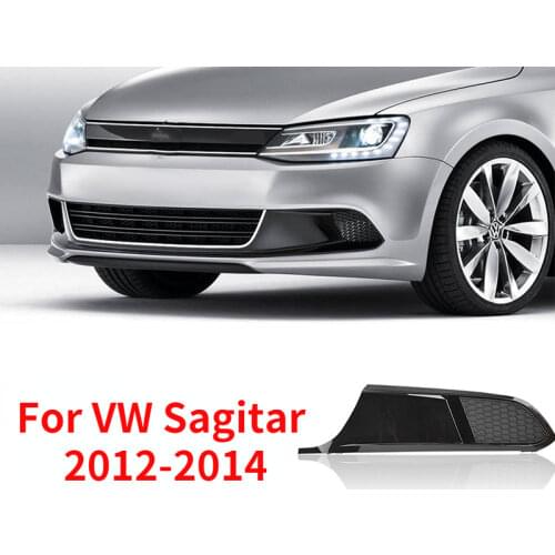 CAPQX For VW Sagitar 2012 2013 2014 Front Rear bumper Chrome Fog light cover Trim Frame Decoration shell brake lamp garnish