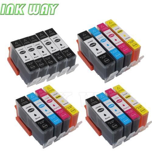 INK WAY 4 color replacement cartridge for 364 for Photosmart 6520e, 7510, 7520, 7515 B8550, C5324 E-All in-One printer